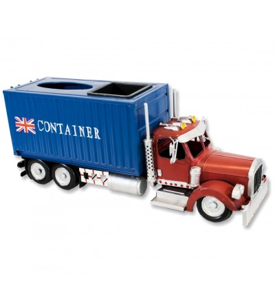 Tissue and ashtray container truck