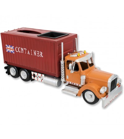 Tissue and ashtray container truck