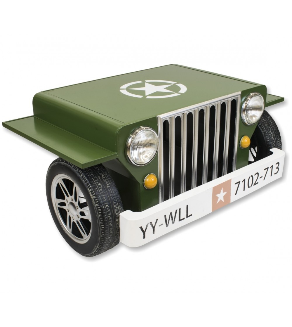 Tavolino Jeep verde