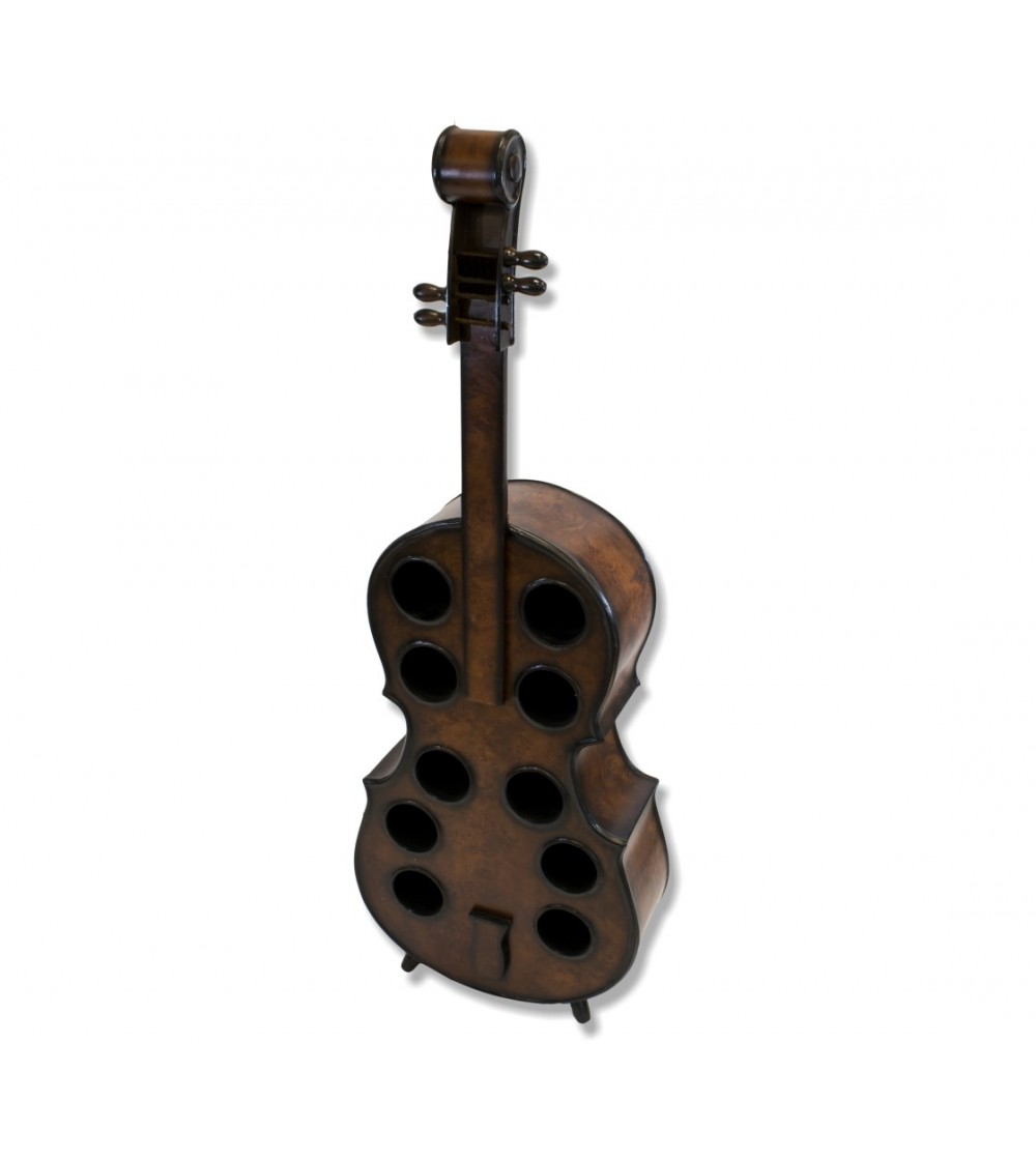 Botellero cello de madera
