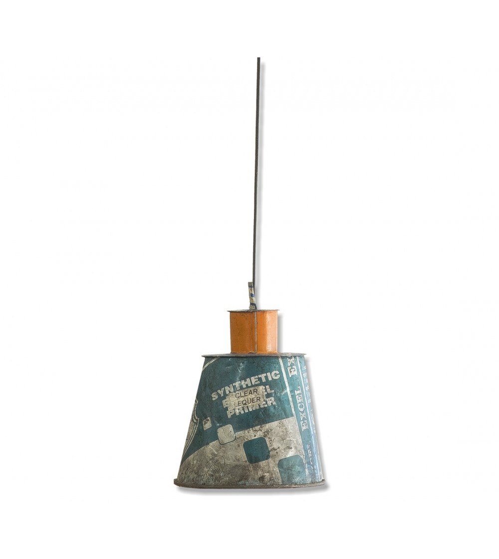 Lámpara de techo vintage metálica
