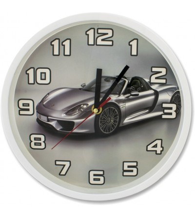 Sports car wall clock