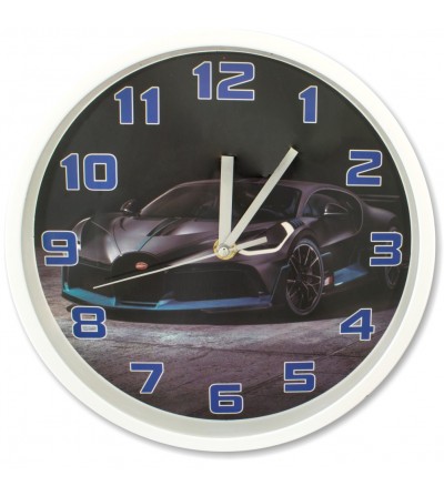 Sports car wall clock