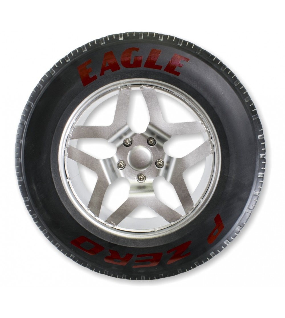 Decorative metal EAGLE tire wheel