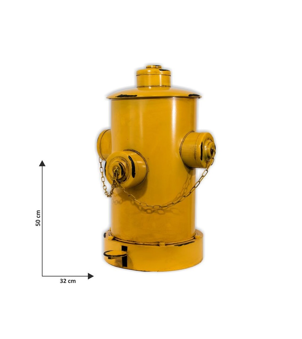 Gelb Hydrantenbehälter