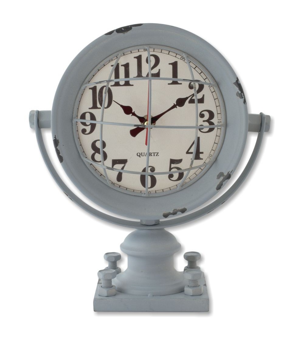 Horloge de trappe de navire métallique vintage