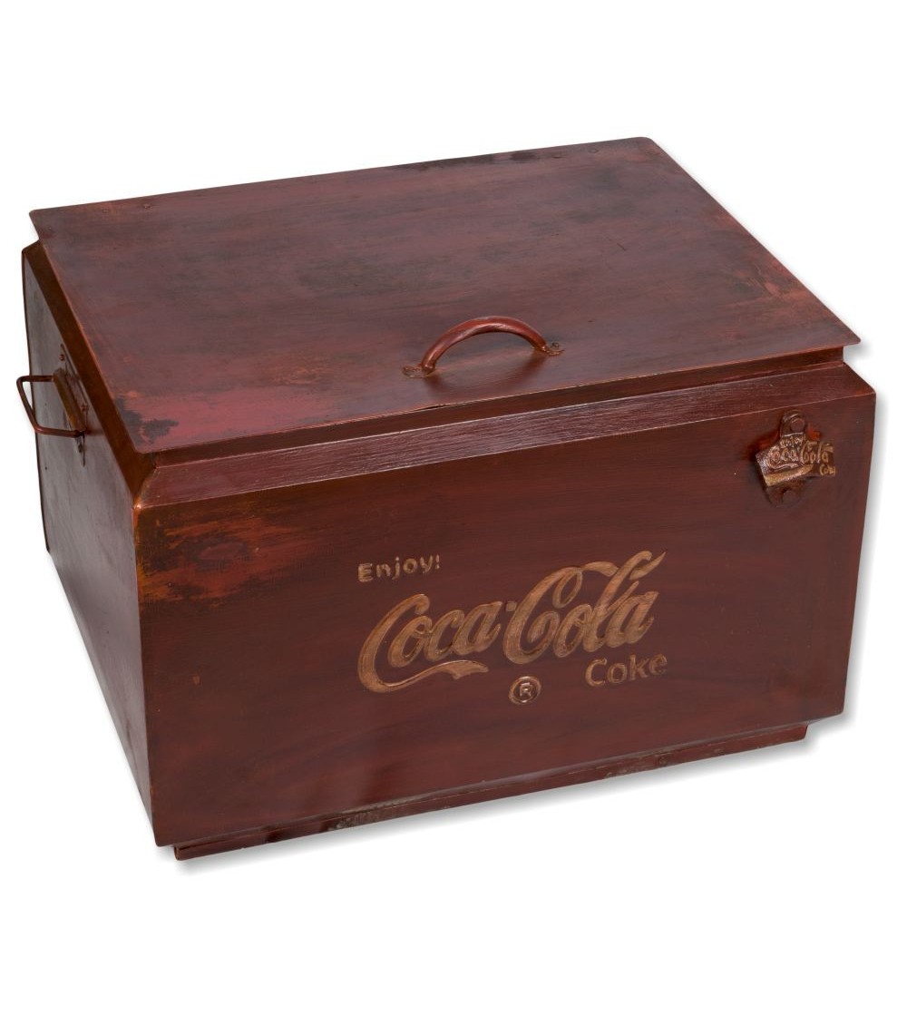 Boîte métal vintage Coca Cola