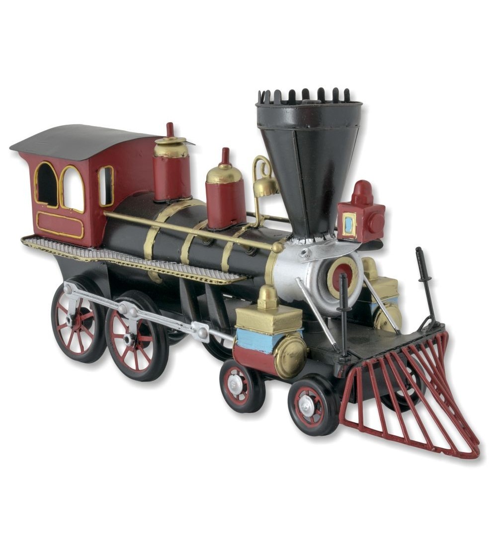 Locomotive décorative en métal