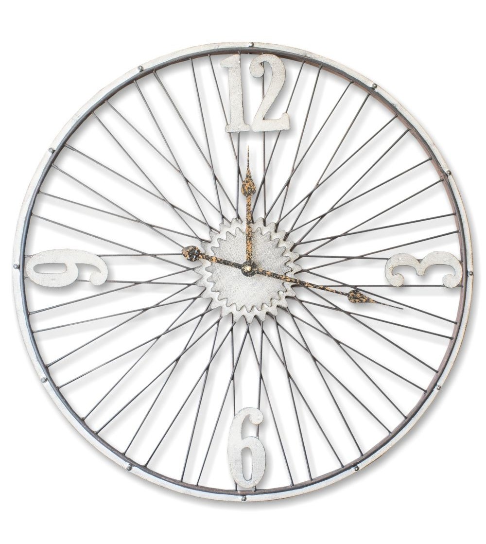 Reloj vintage llanta bicicleta