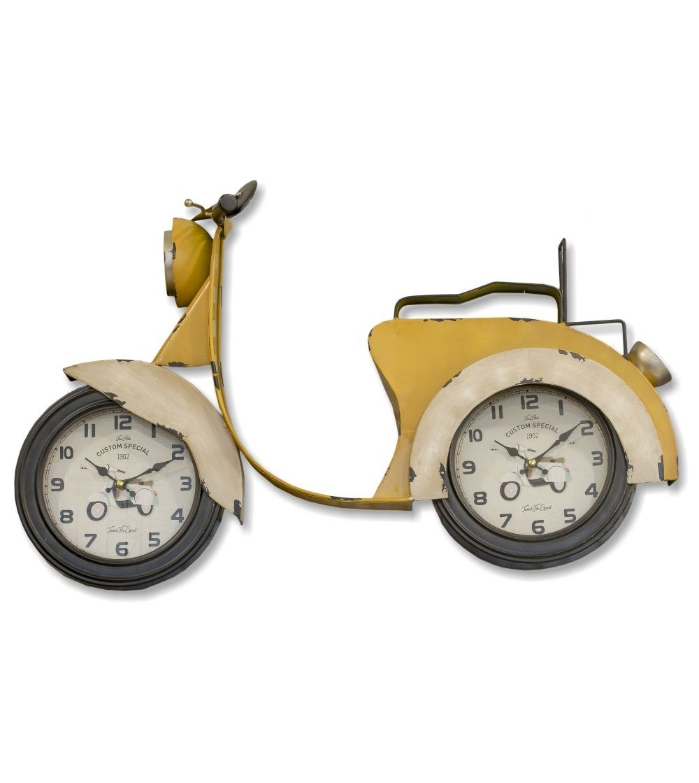 Placa reloj moto