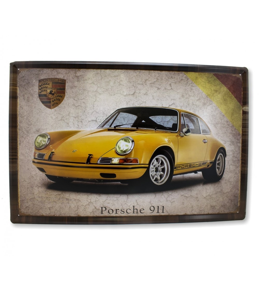 Placa Porsche 40x60