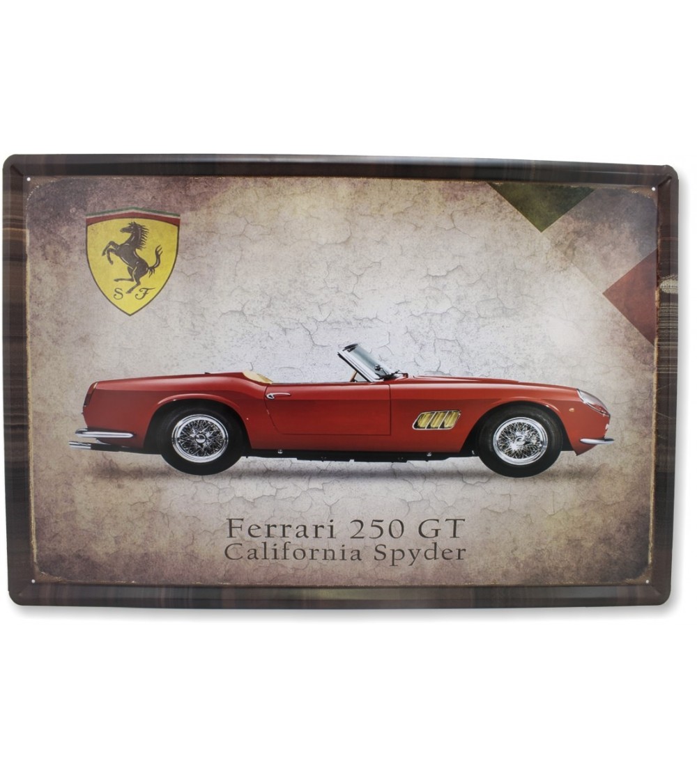 Placa Ferrari 40x60