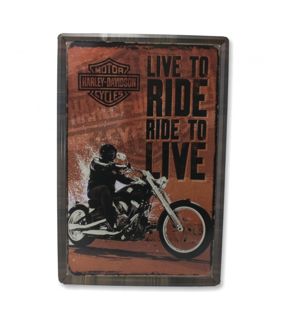 Badge Harley 40x60