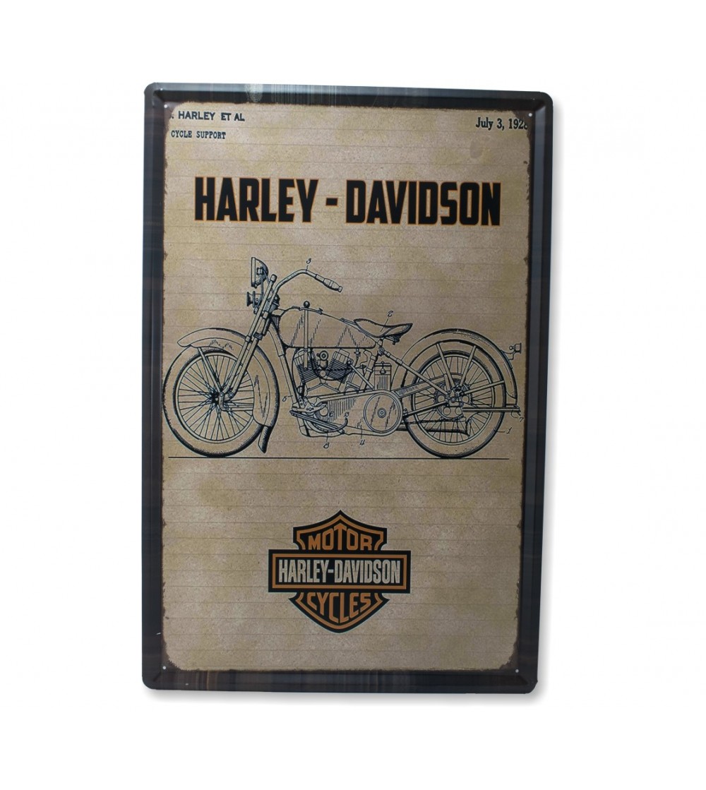 Harley-Abzeichen 40x60