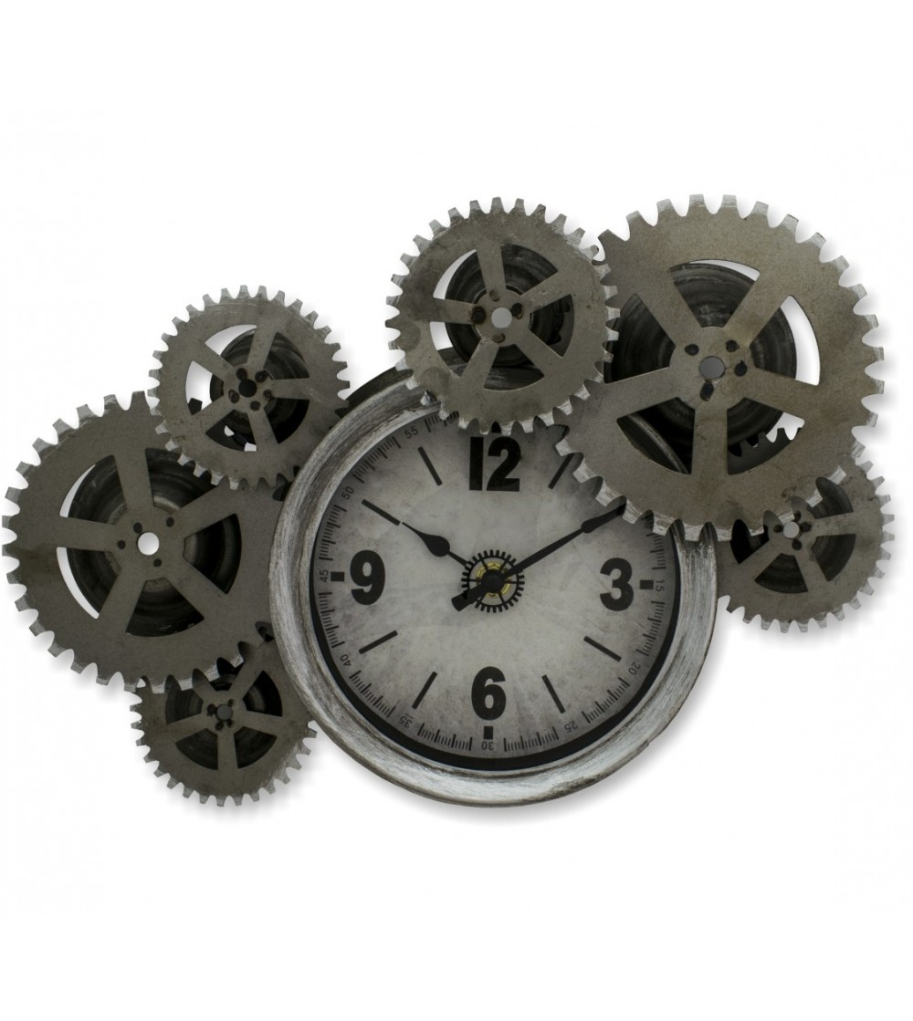 Relógio de engrenagem industrial