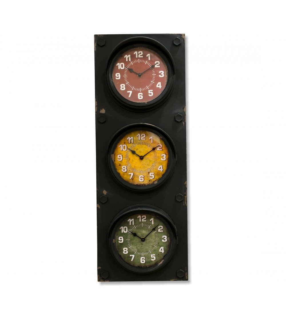 3-sphere traffic light clock