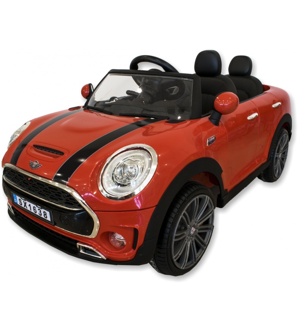 Mini voiture électrique pour enfants rouge