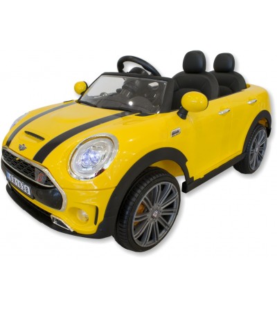 Auto elettrica per bambini Mini gialla