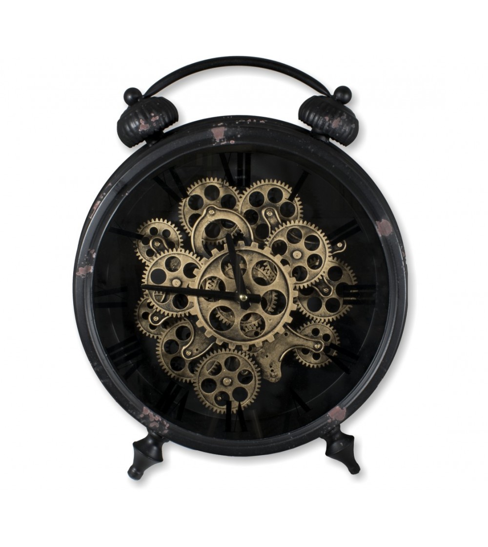 Horloge de sol vintage en métal